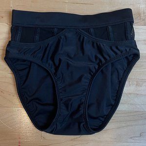 CosiG - Black Mesh Detail Bottoms